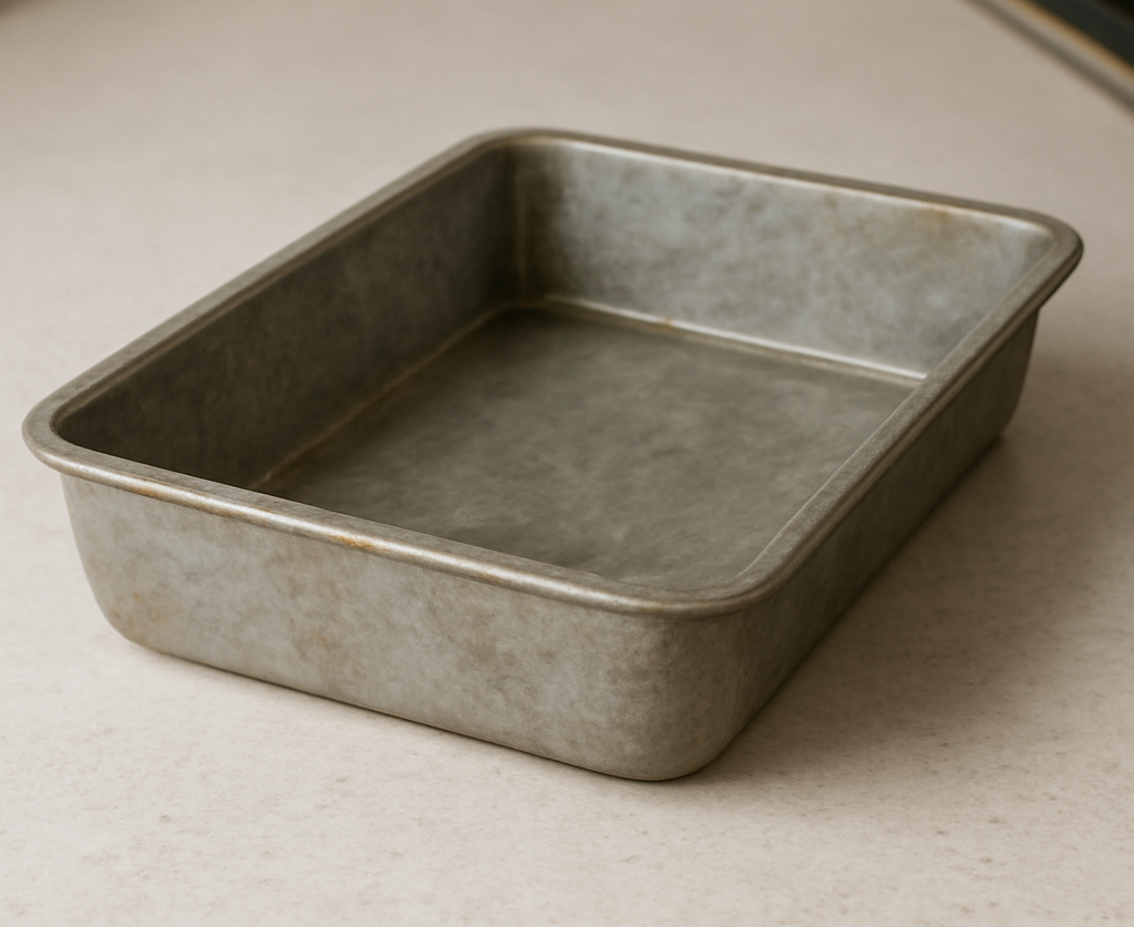 Molde Rectangular Calibre 22 20x28x4 cm con pastel