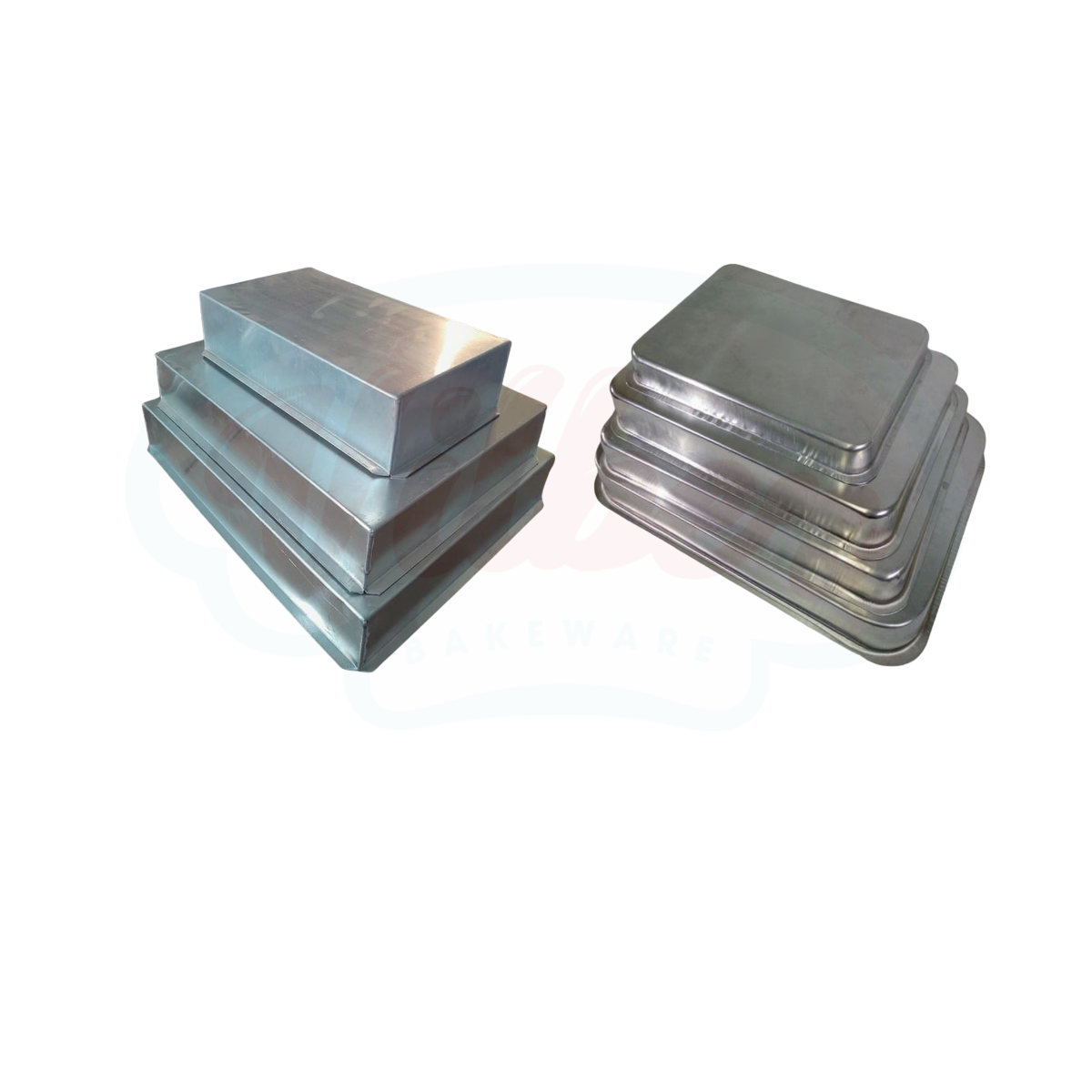 Rectangular Soldado-Embutido molde rectangular calibre 22 17.5x30x6 cm