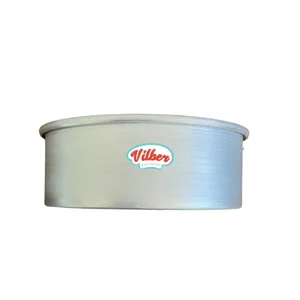Molde redondo de aluminio 16×6 cm Vilber® Cal. 22 – molde solo