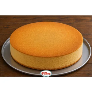 Molde redondo 24×6 cm Vilber® – bizcocho desmoldado