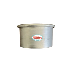 Molde redondo de aluminio 8×5 cm Vilber® Cal. 22 – molde solo