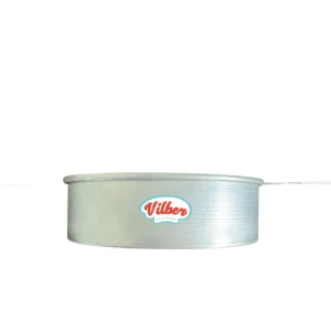 Molde redondo alto de aluminio 20×10 cm Vilber® Cal. 20 – molde solo